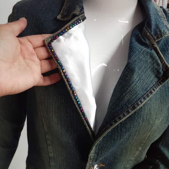 ONE OF A KIND by Den M Jean Jacket - Picture 12 of 15
